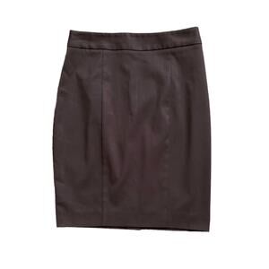 Body By Victoria Secret Size 0 Brown Pencil Skirt Career Business Womens